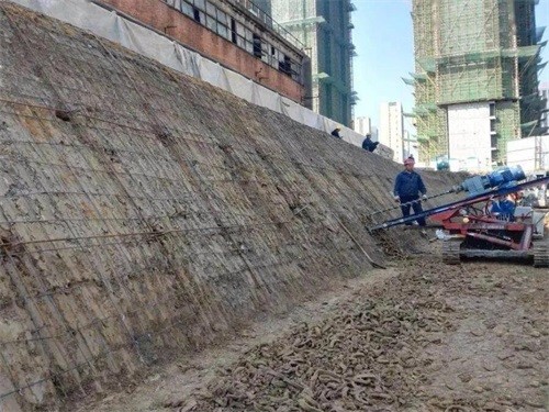 弋江建筑边坡支护
